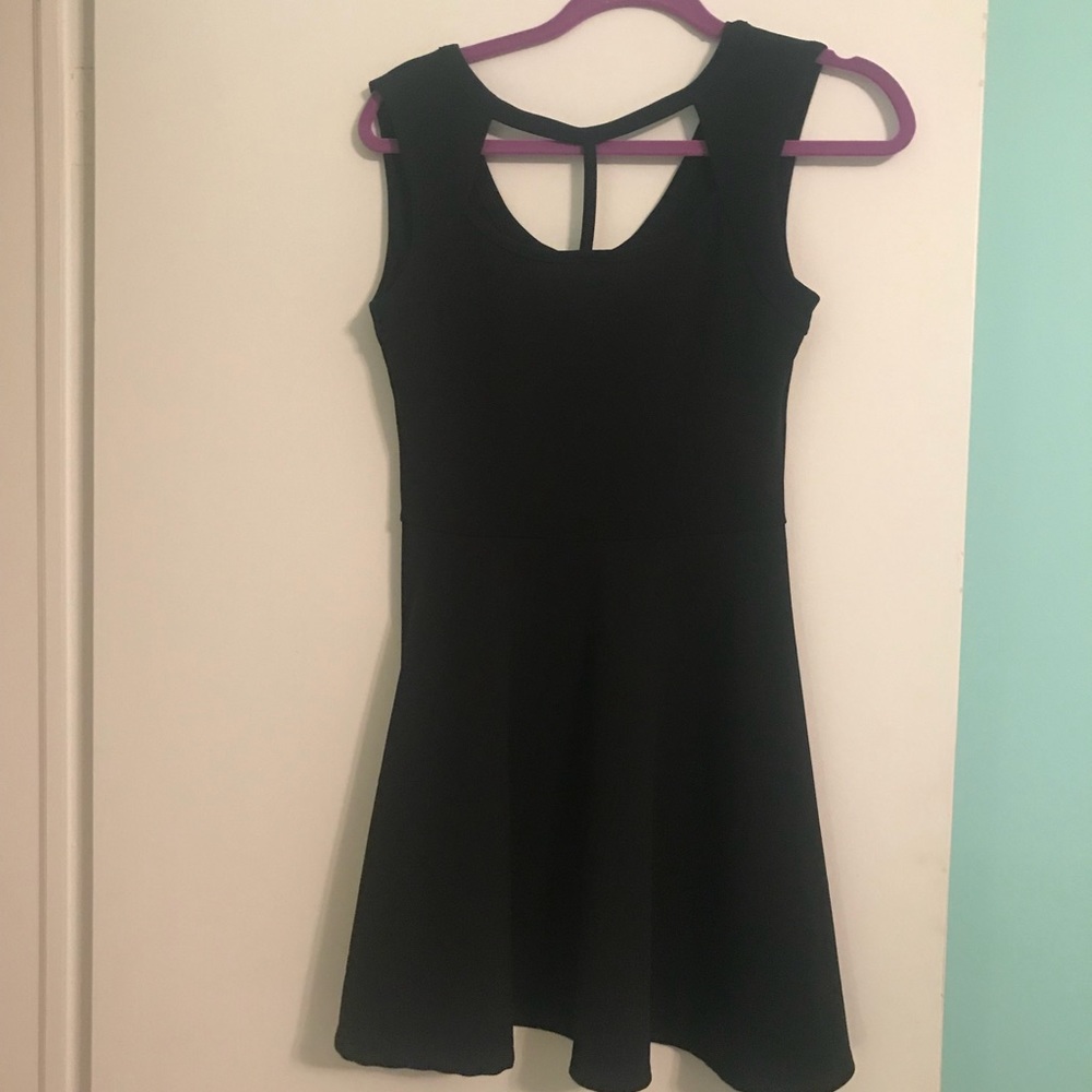 Strapped Black Dress